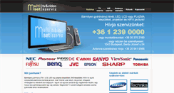 Desktop Screenshot of multiset.hu
