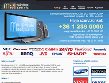 Tablet Screenshot of multiset.hu